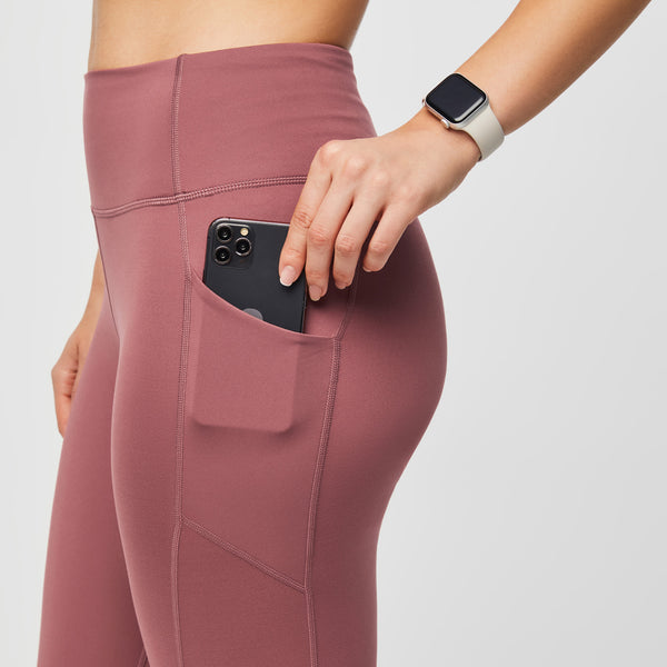 women's Mauve Performance Underscrub Legging