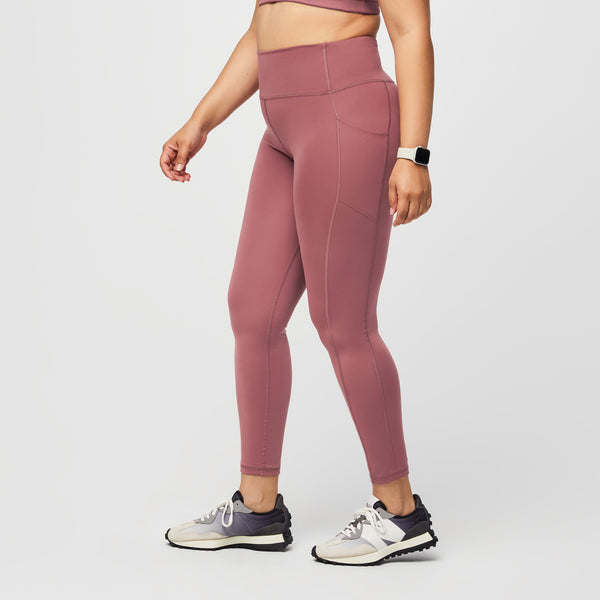 women's Mauve Performance Underscrub Legging