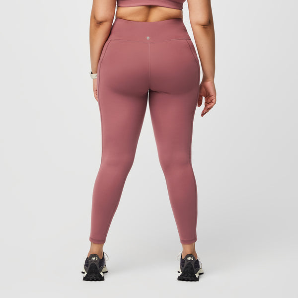 women's Mauve Performance Underscrub Legging