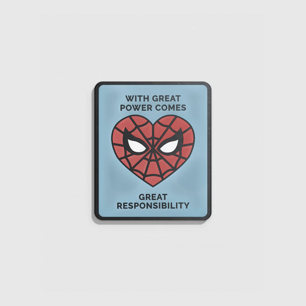 Unisex Spider-Man - Do It With Heart Enamel Pin