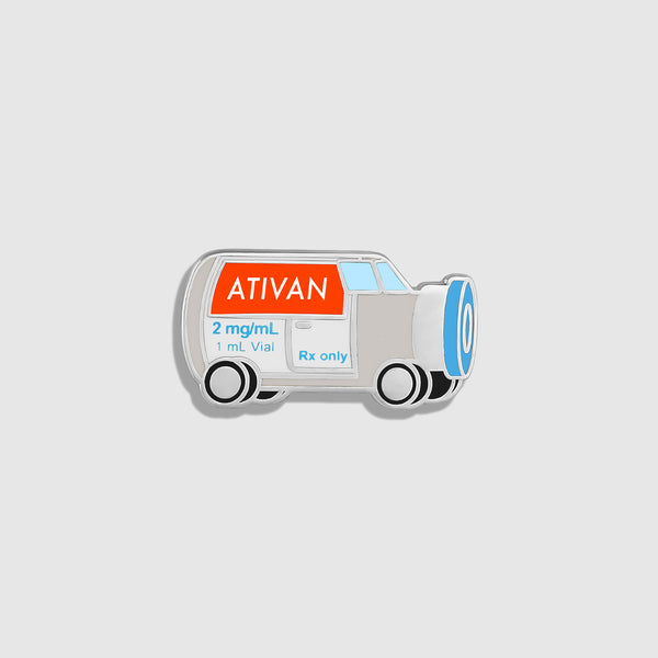 Ativan Enamel Pin