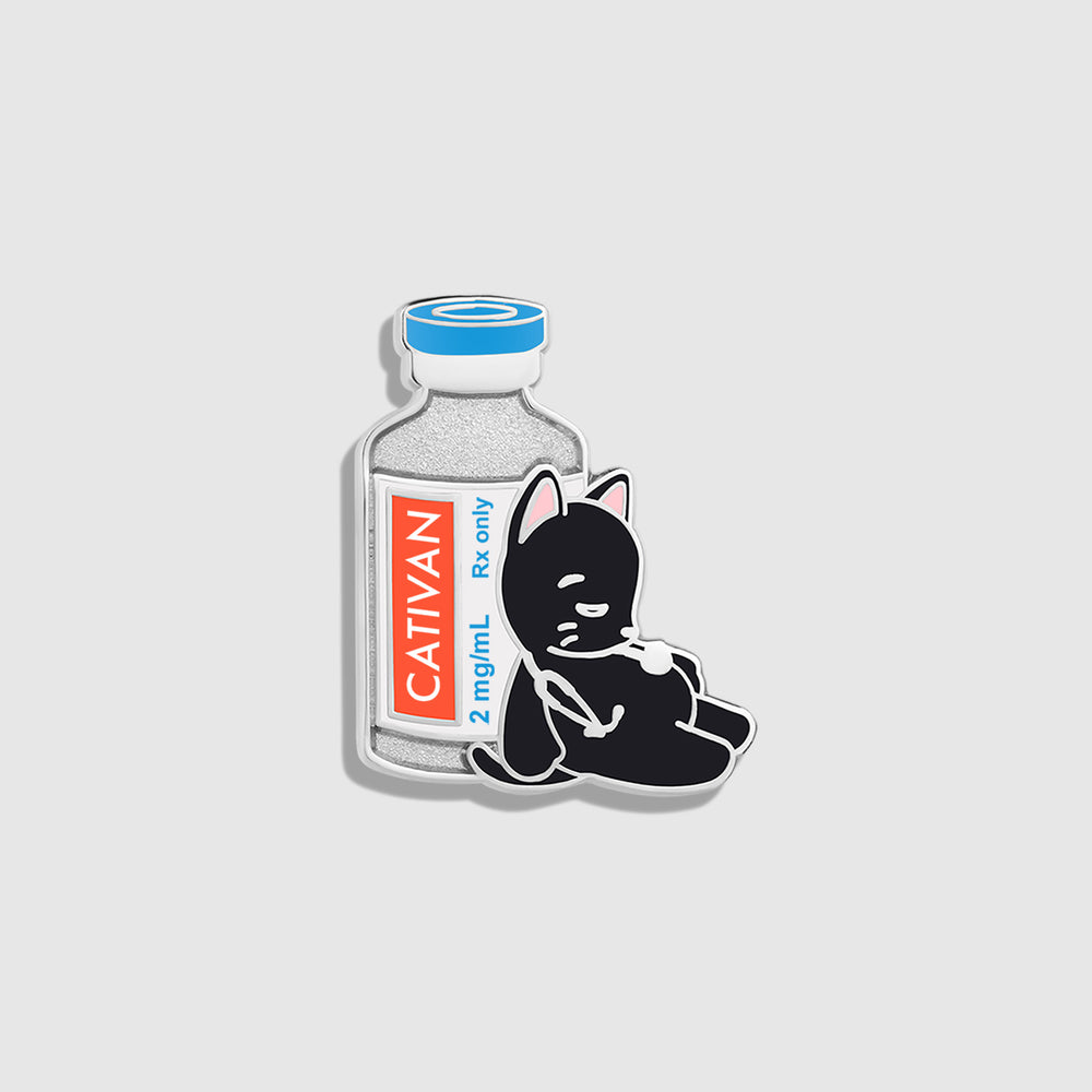 Cativan Enamel Pin
