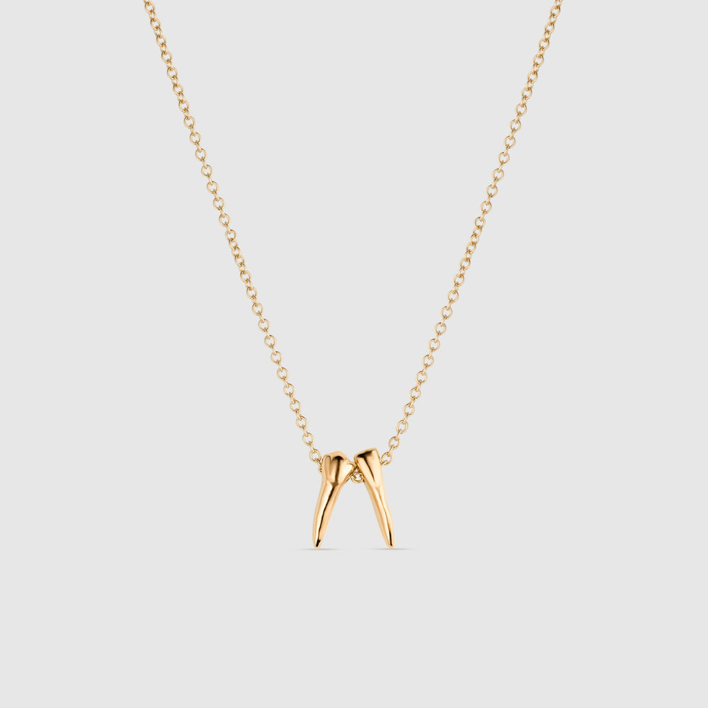 Gold Graduation Year 2026 Tooth Necklace