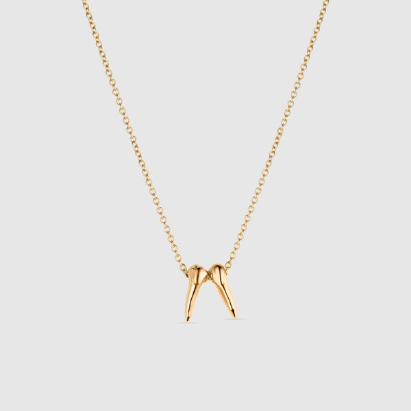 Gold Graduation Year 2027 Tooth Necklace