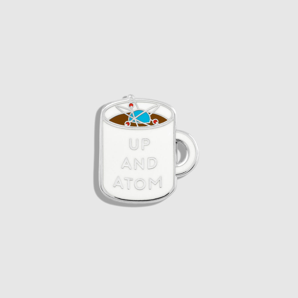 Up and Atom Coffe Mug Enamel Pin