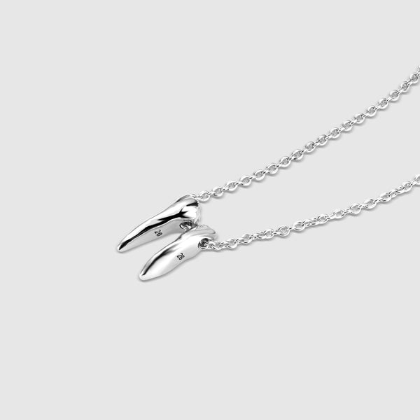 Silver Graduation Year 2026 Tooth Necklace
