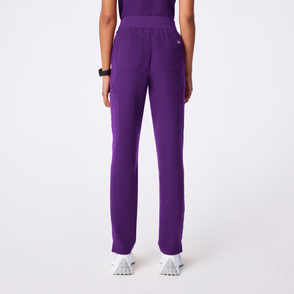 Women's Digital Grape Yola High-Rise Slim  -  Scrub Pant™