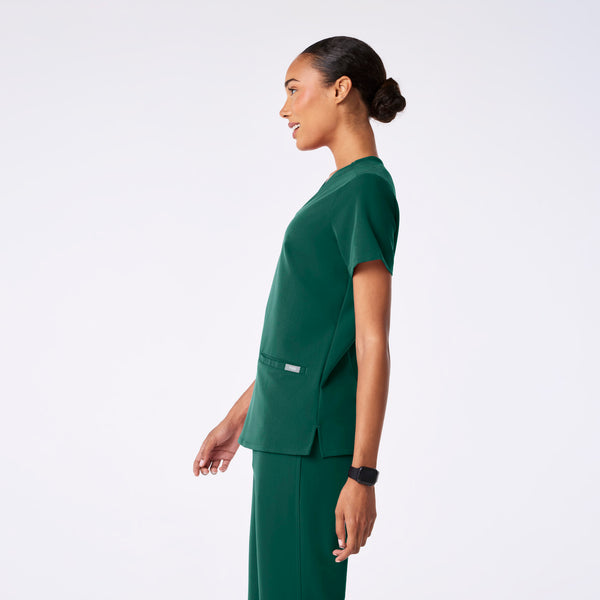 Women's Hunter Green Casma -  Scrub Top™