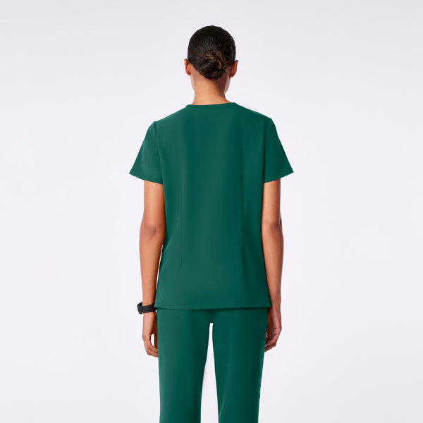 Women's Hunter Green Casma -  Scrub Top™