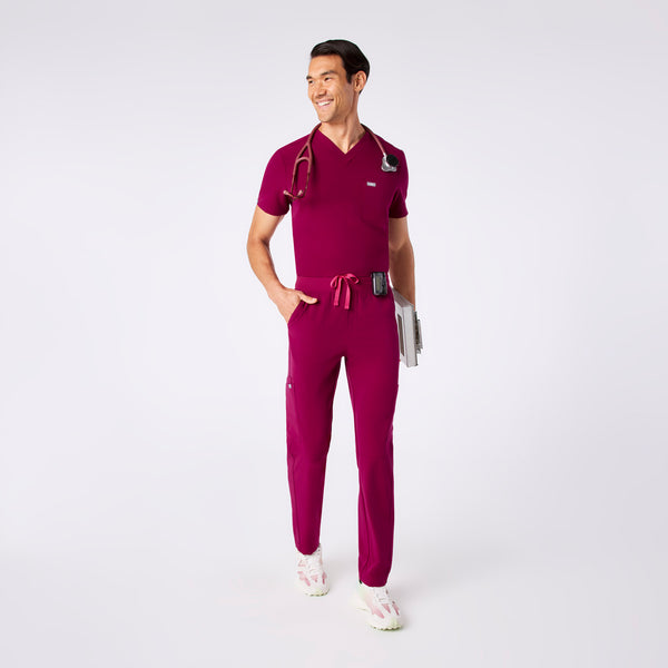 Men's Dark Magenta  Axim - Tall Straight-Leg Scrub Pant™