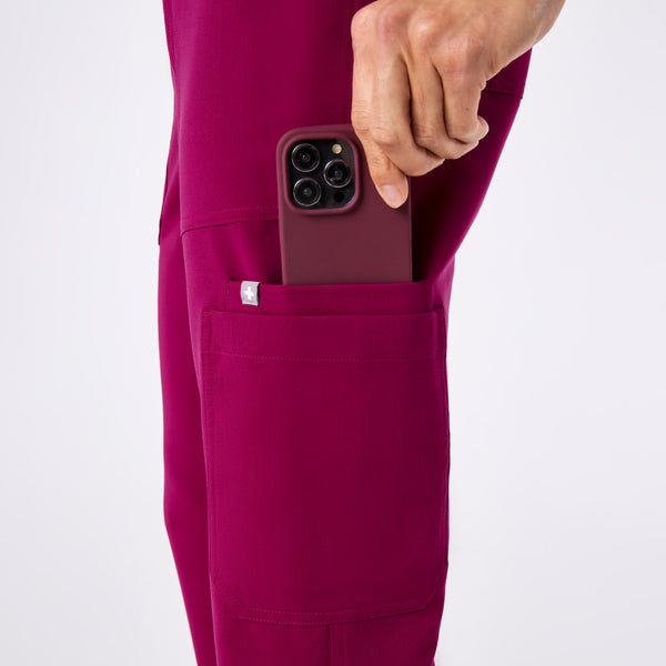 Men's Dark Magenta Cairo - Tall Straight-Leg Scrub Pant™