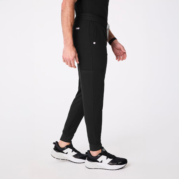men's Black Adrian Slim - Jogger Scrub Pant