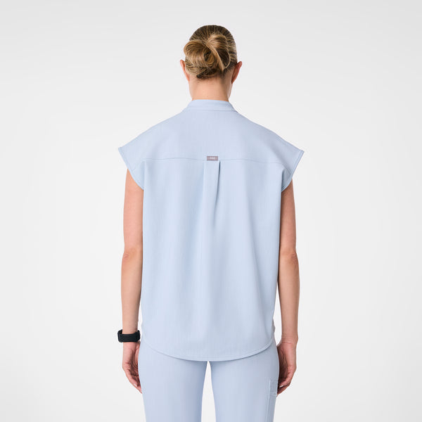 Women's Chambray Rafaela - Oversized Scrub Top™