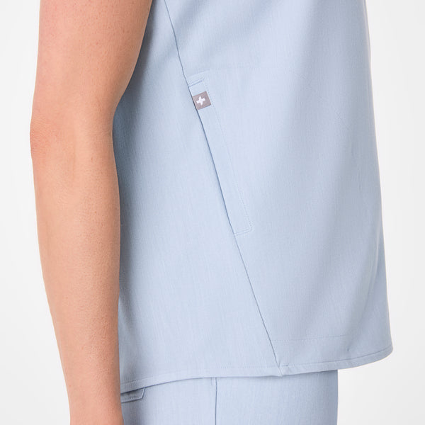 Women's Chambray Rafaela - Oversized Scrub Top™