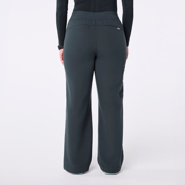Women's Dark Harbor Isabel High-Rise Wide-Leg - Petite Scrub Pant