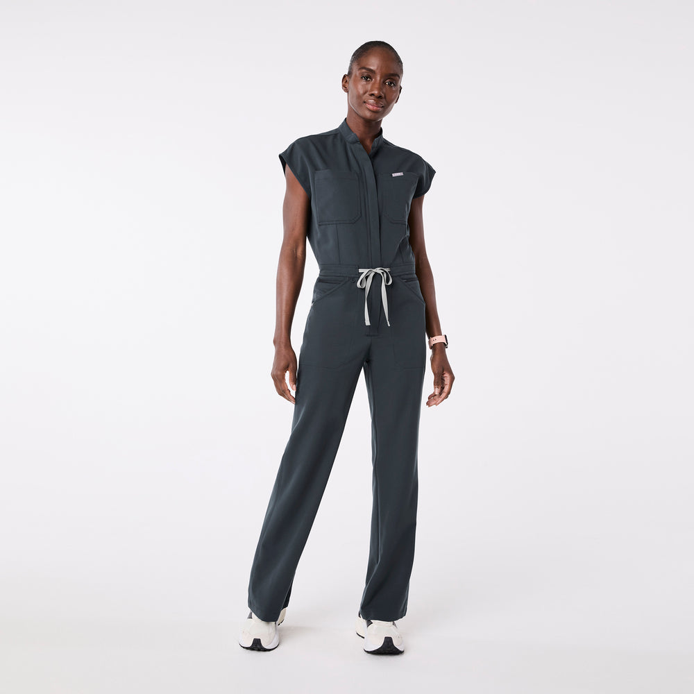 women's Dark Harbor Rafaela Wide Leg - Tall ScrubJumpsuit™