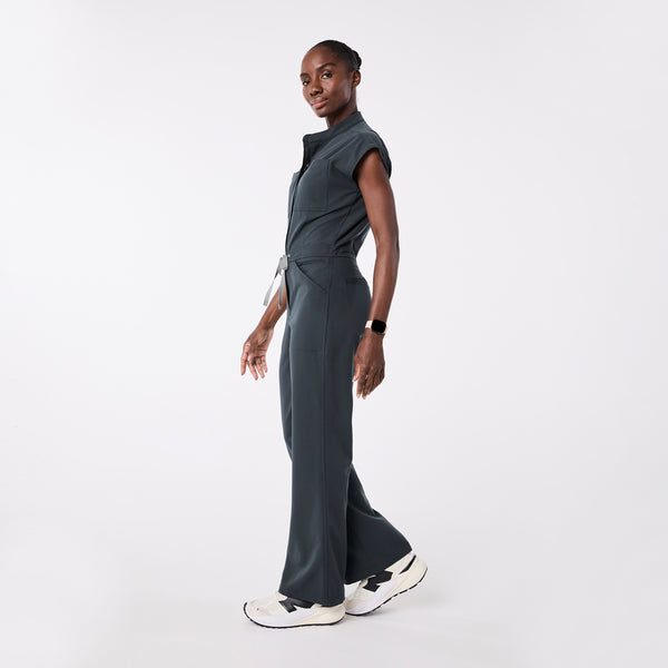 Women's Dark Harbor Rafaela Wide-Leg - Petite ScrubJumpsuit™