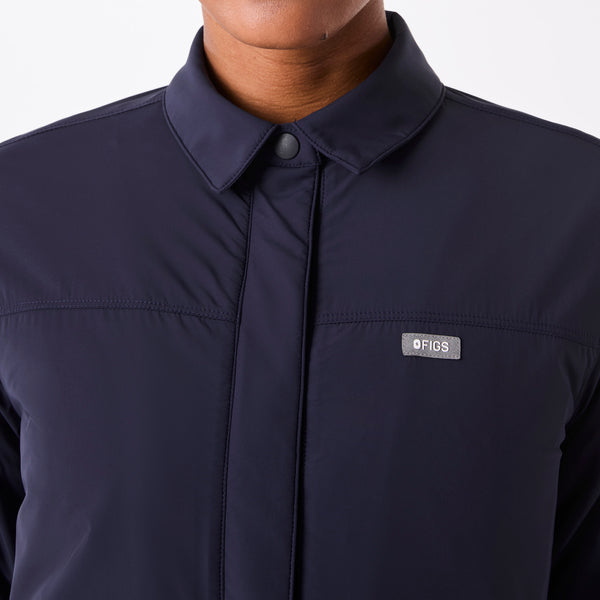 Women's Navy Float - Shacket™