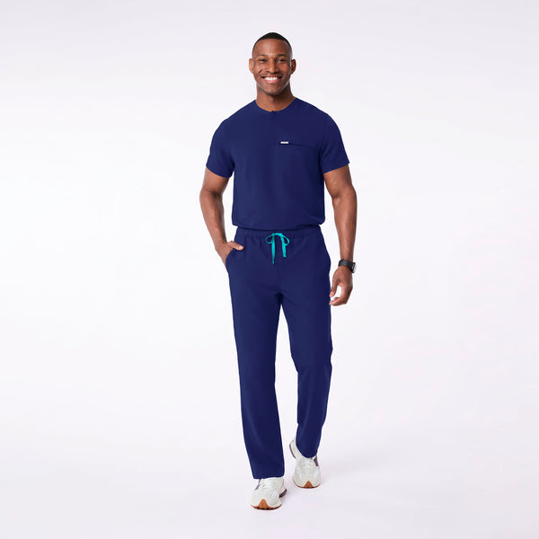 Men's Sapphire Corfield - Henley Scrub Top