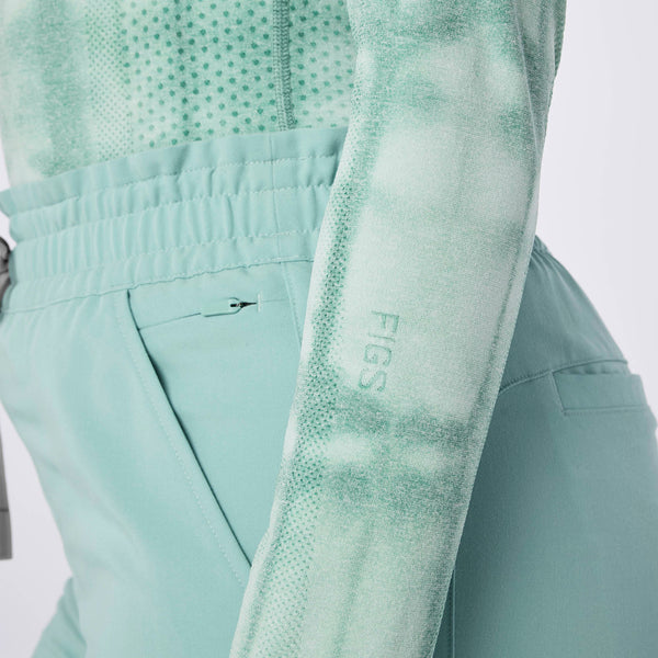 women's Seaglass Cloud Dye Salta Seamless - Longsleeve Underscrub