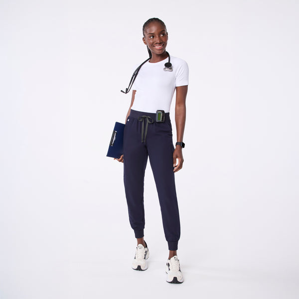 Women's White Salta  - Short-Sleeve Underscrub