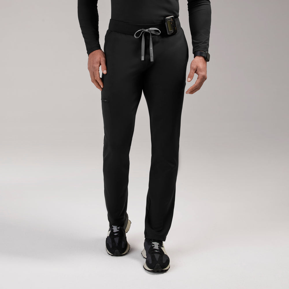 men's Black Pierre FORMx Slim Tapered - Tall Scrub Pant™
