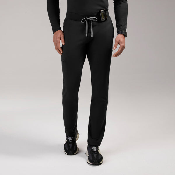 Men's Black Pierre FORMx Slim Tapered - Short Scrub Pant™