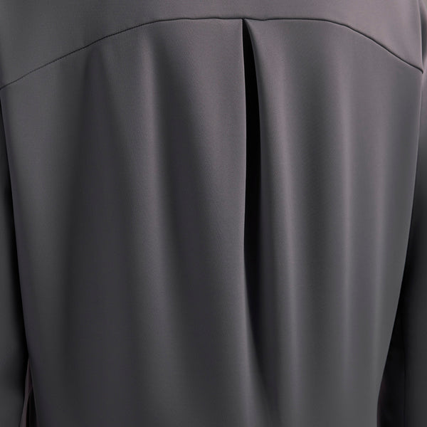 Women's Charcoal Cornelia FORMx Long-Sleeve- Scrub Top™
