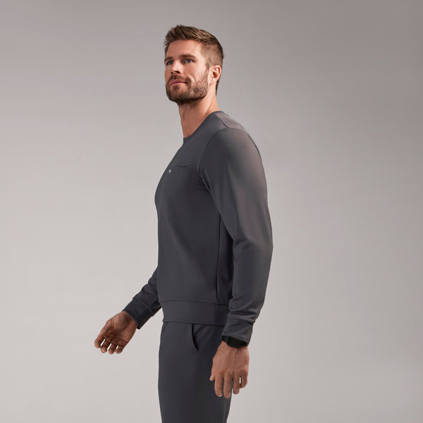 Men's Charcoal Destin FORMx Relaxed Long-Sleeve - Scrub Top™