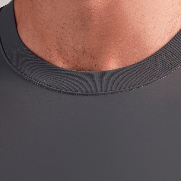 Men's Charcoal Destin FORMx Relaxed Long-Sleeve - Scrub Top™
