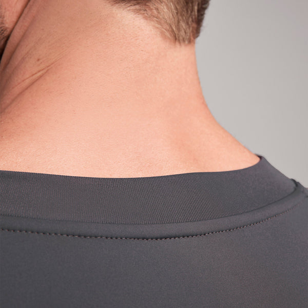 Men's Charcoal Logan FORMx V-Neck - Scrub Top™