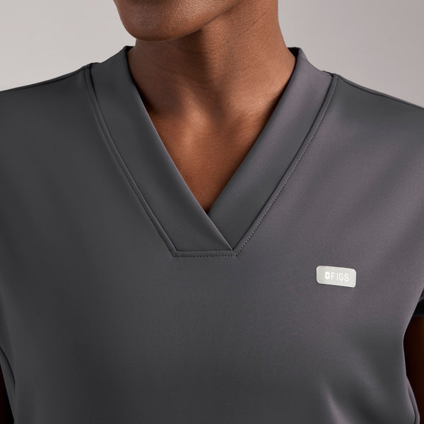 Women's Charcoal Mira FORMx Banded - Scrub Top™