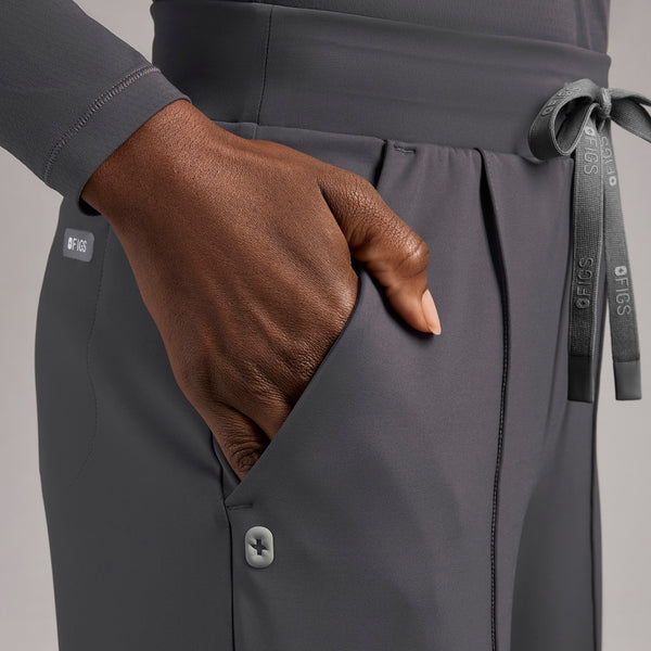 Women's Charcoal Salina High-Rise FORMx Wide-Leg - Tall Scrub Pant™