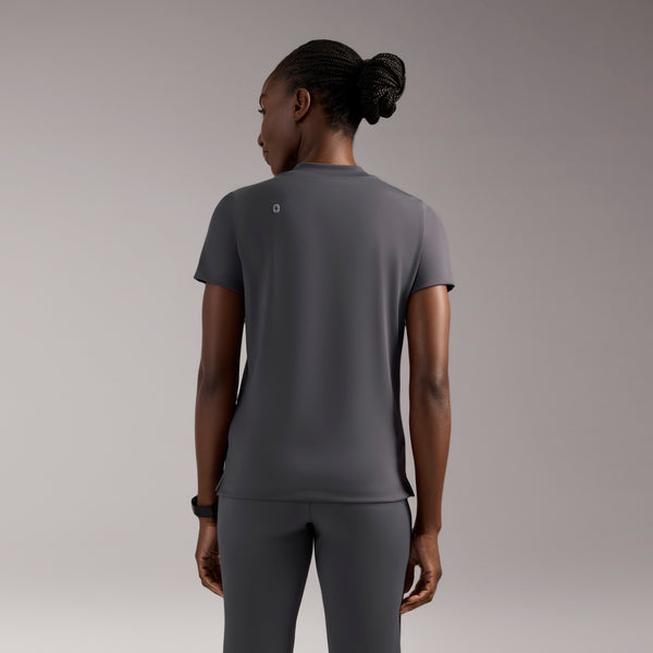 Women's Charcoal Sona FORMx Slim - Scrub Top™