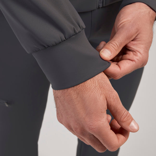 Men's Charcoal Varzo FORMx Relaxed -  Scrub Jacket™