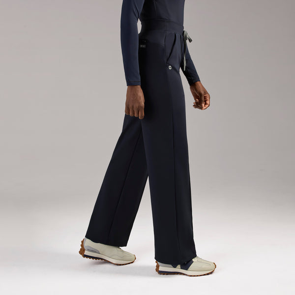 Women's Navy Piedra High-Rise FORMx™ Straight-Leg - Tall Scrub Pant