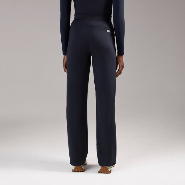Women's Navy Piedra High-Rise FORMx™ Straight-Leg - Tall Scrub Pant