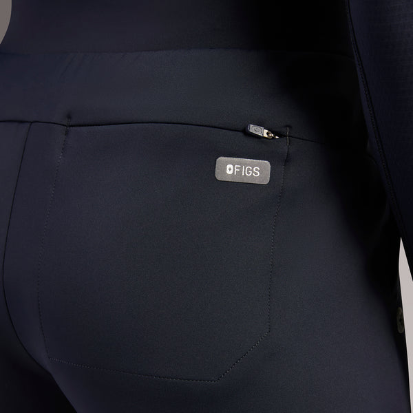 Women's Navy Piedra High-Rise FORMx™ Straight-Leg - Scrub Pant