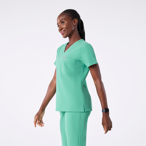 Women's Surgical Green Catarina -  Scrub Top™
