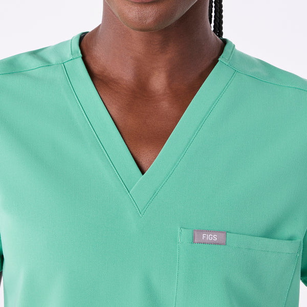Women's Surgical Green Catarina -  Scrub Top™