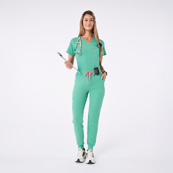 Women's Surgical Green Zamora High-Rise - Jogger Scrub Pant™