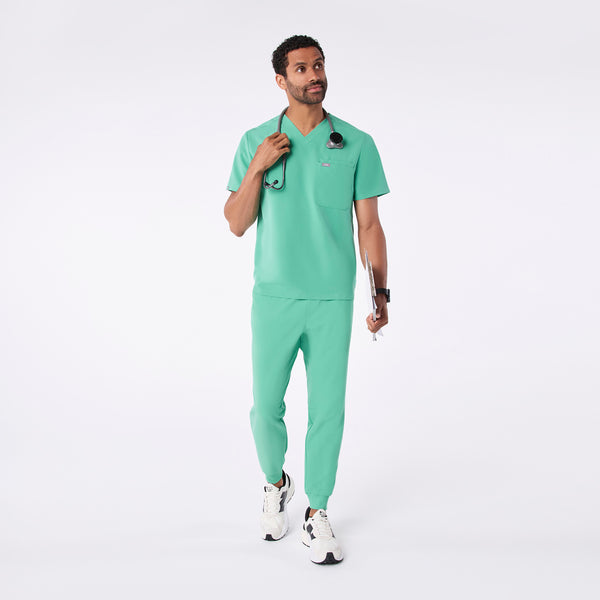 Men's Surgical Green Leon -  Scrub Top™