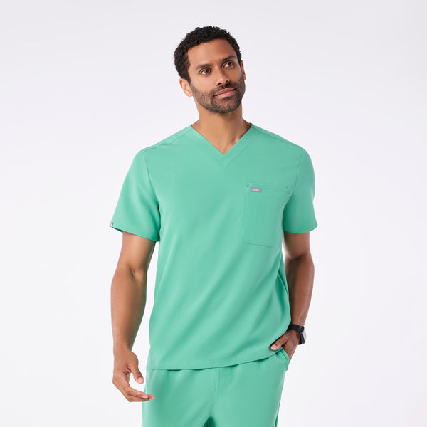 Men's Surgical Green Leon -  Scrub Top™