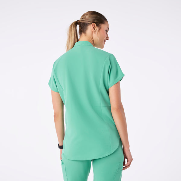 Women's Surgical Green Montex Relaxed Scrub Top