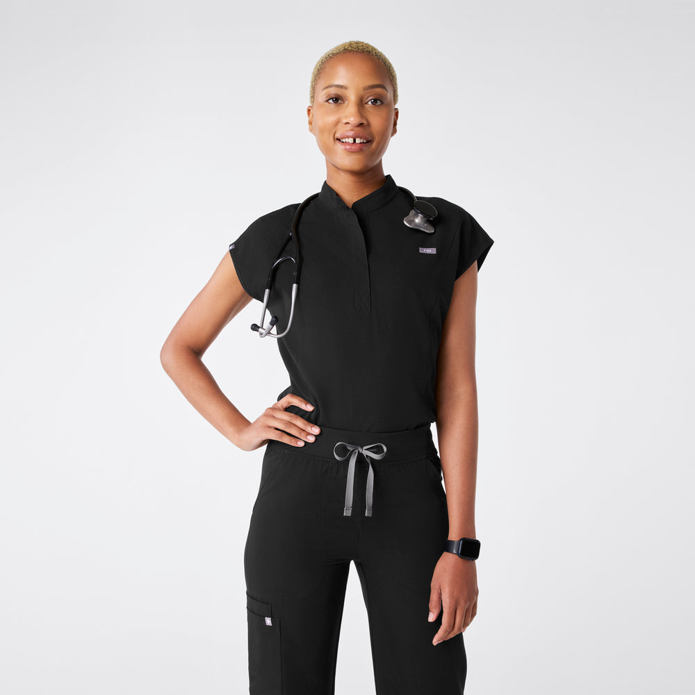 Women's Black Rafaela Brief Scrubbodysuit™
