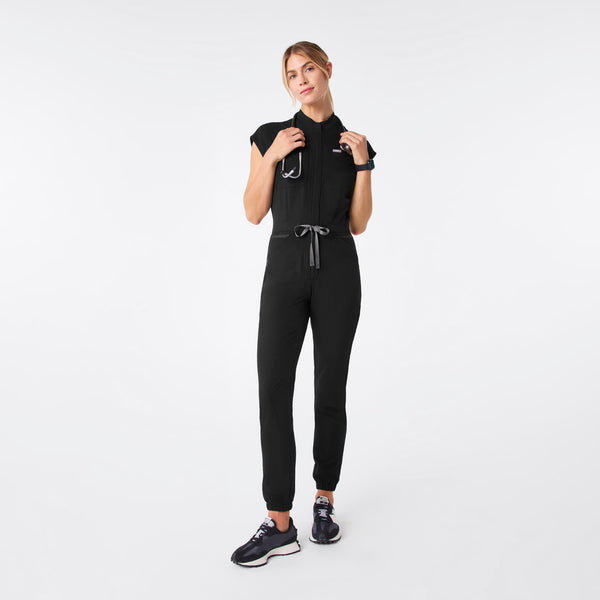 Women's Black Rafaela Jogger - ScrubJumpsuit™