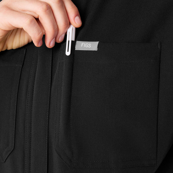 Women's Black Rafaela Jogger - Petite ScrubJumpsuit™
