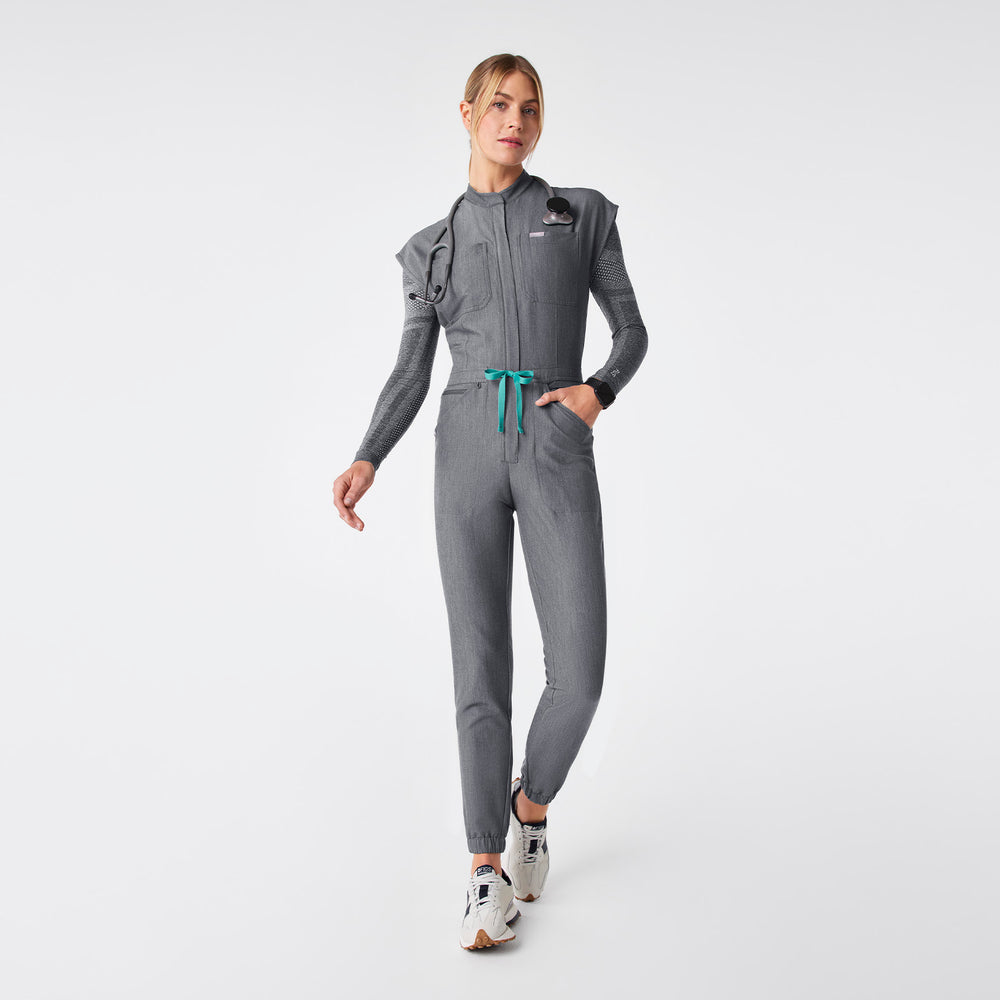 women's Graphite Rafaela Cargo Jogger - Tall ScrubJumpsuit™