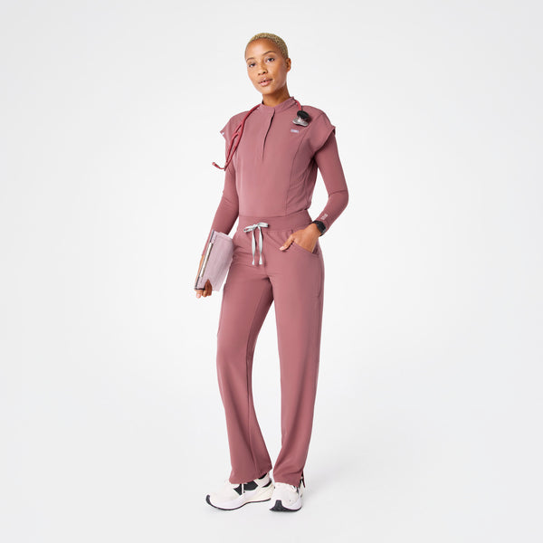 Women's Mauve Rafaela Brief Scrubbodysuit™