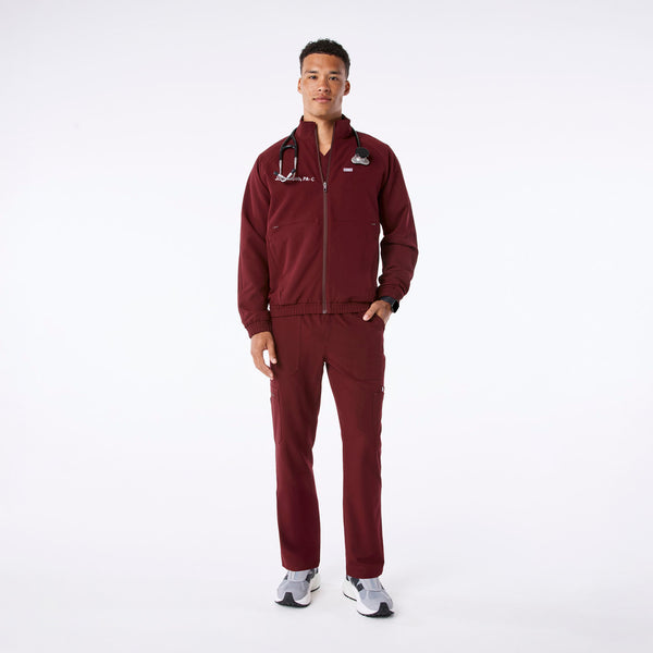 Men's Burgundy Cobaki -  Scrub Jacket